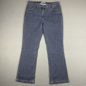Lee Riders Women's‎ Mid Rise Boot Cut Blue Denim Jeans Size 12M